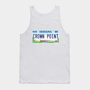 Crown Point License Plate Tank Top